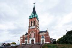 Aktuálna podoba kostola Sacred Heart vo Wilkes-Barre